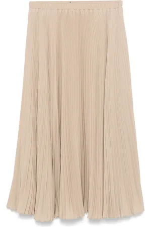 ERMANNO SCERVINO Falda midi con diseño plisado