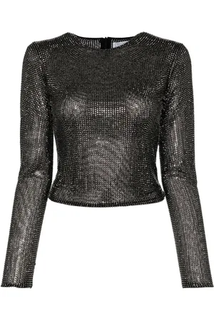 GIUSEPPE DI MORABITO Playera con detalles de strass
