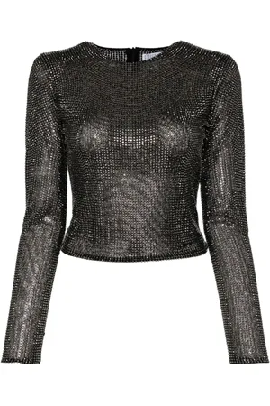 GIUSEPPE DI MORABITO Playera con detalles de strass