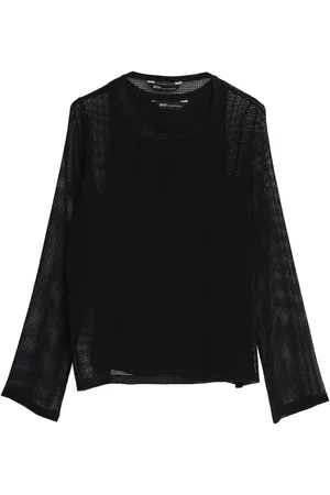 Uma Raquel Davidowicz Playera de malla a capas