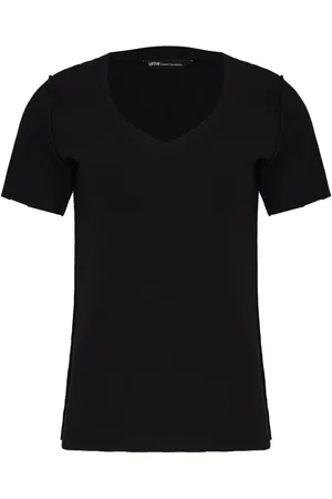Uma Raquel Davidowicz Playera con cuello en V