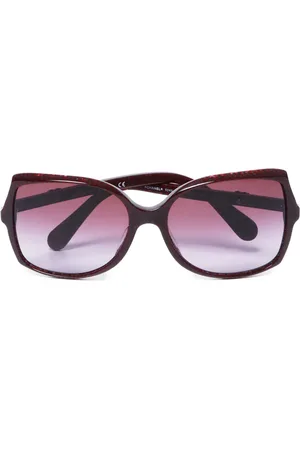 CHANEL Lentes de sol con armazón estilo mariposa 2000