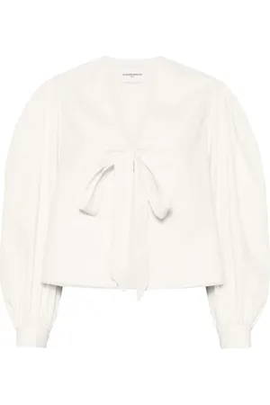 Claudie Pierlot Blusa con cierre de lazo