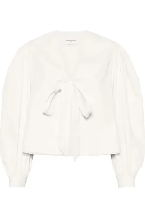 Claudie Pierlot Blusa con cierre de lazo