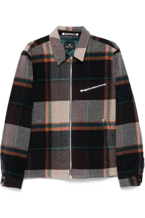 Paul Smith Sobrecamisa con motivo de cuadros