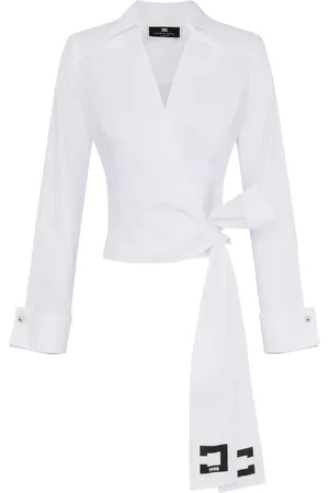 Elisabetta Franchi Blusa con detalle bordado