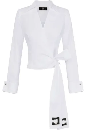 Elisabetta Franchi Blusa con detalle bordado