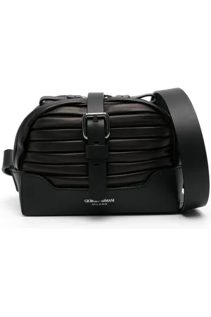 Giorgio Armani Bolsa de hombro de canalé