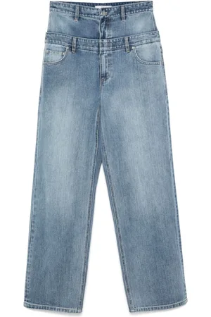 tibi Jeans con doble pretina