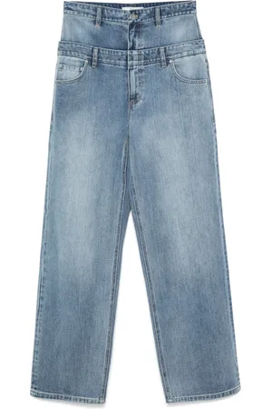tibi Jeans con doble pretina