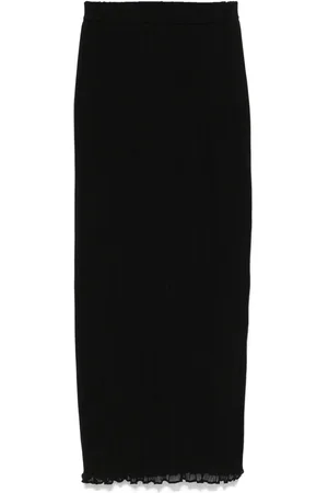 Claudie Pierlot Falda midi con diseño plisado