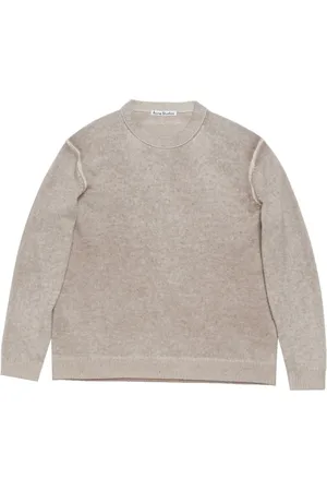 Acne Studios Suéter estampado con cuello redondo