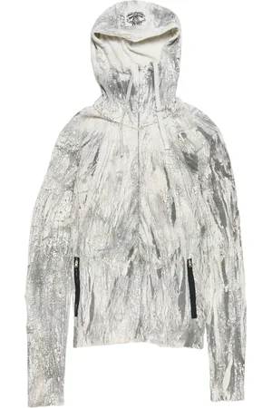 Acne Studios Hoodie con diseño teñido