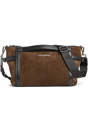 Dsquared2 Mochila tipo mensajero con letras del logo