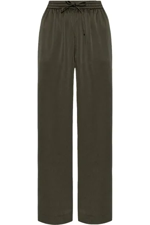 Samsøe Samsøe Pantalones rectos con cordones en la pretina