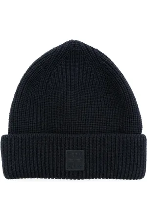 Jacob Cohen Gorro tejido con parche del logo