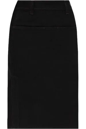 LEMAIRE Falda de mezclilla midi