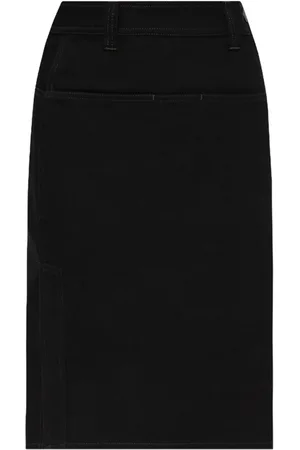 LEMAIRE Falda de mezclilla midi