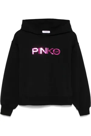 Pinko Hoodie con logo estampado