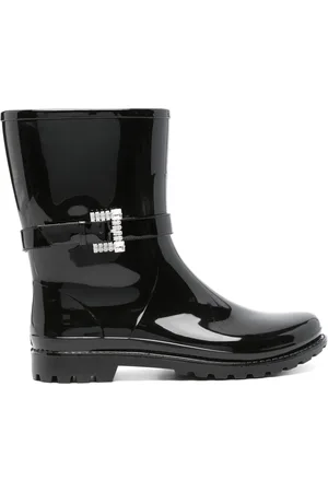 Sergio Rossi Botines con detalles de cristal