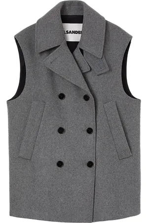Jil Sander Chaleco con doble botonadura