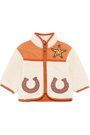 Stella McCartney Chamarra con aplique de caballo
