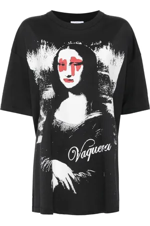 Vaquera Playera con estampado gráfico
