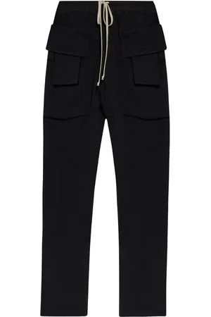Rick Owens Pantalones cargo con cordones en la pretina