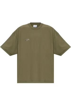 Vetements Playera con logo bordado