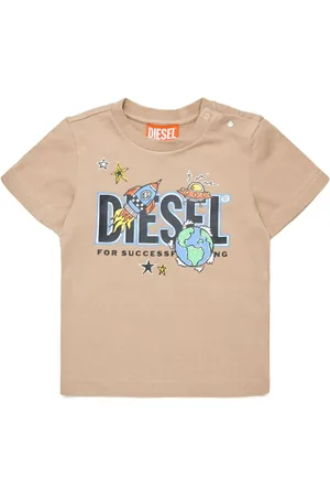 Diesel Playera con estampado gráfico