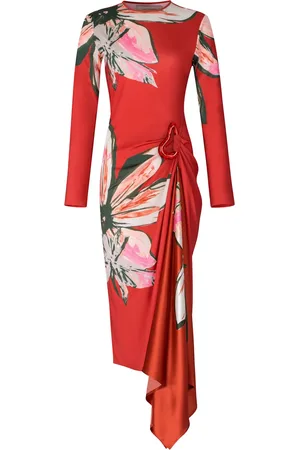 Silvia Tcherassi Vestido midi Ananya