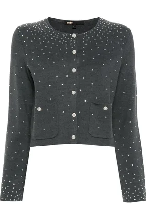 Maje Suéter con detalles de strass
