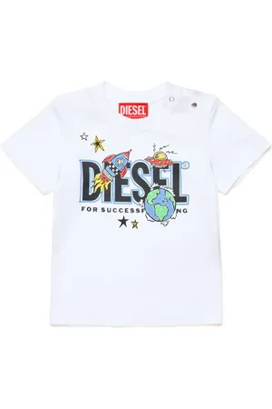 Diesel Playera con logo estampado