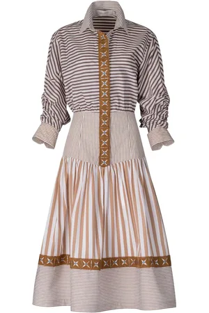 Silvia Tcherassi Vestido midi Lamar