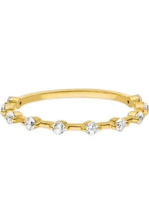 VEYNOU Anillo Daisy en oro amarillo de 14kt con diamante