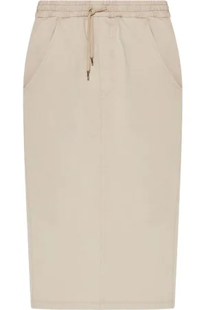 Marant Etoile Falda midi con cordones en la pretina
