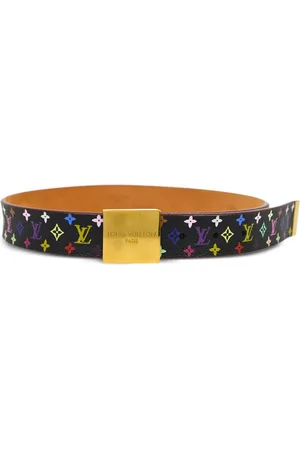 LOUIS VUITTON Cinturón con monograma estampado 2003 de x Takashi Murakami