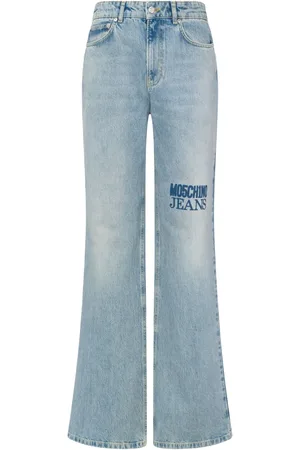 Moschino Jeans acampanados con tiro medio