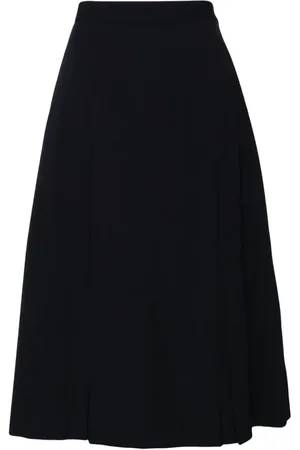 Comme des Garçons Falda con pliegues