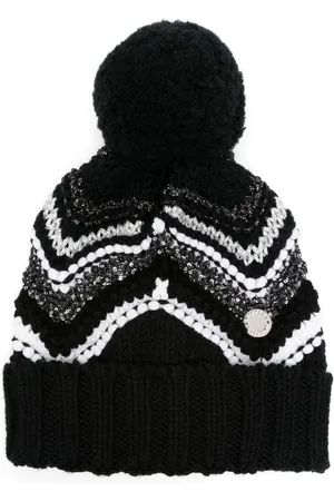 Missoni Gorro con estampado en zigzag