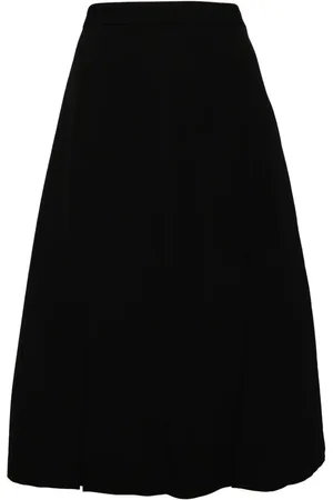 Comme des Garçons Falda con pliegues