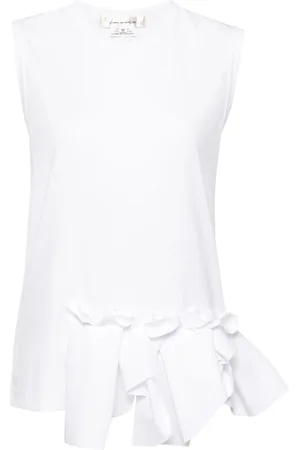 Comme des Garçons Chaleco con volantes