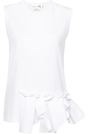 Comme des Garçons Chaleco con volantes