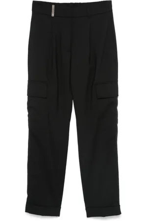 PESERICO SIGN Pantalones cargo con pinzas