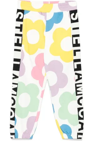 Stella McCartney Pantalones con estampado floral