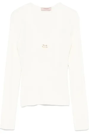Twin-Set Top con placa Oval T