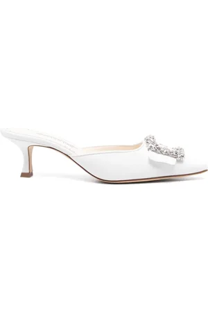 Manolo Blahnik Mules Maysale con tacón 50mm