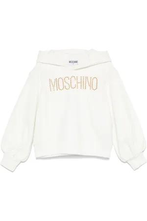 Moschino Hoodie con aplique del logo