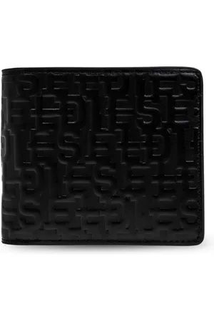 Diesel Cartera plegable con logo en relieve