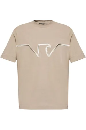 Emporio Armani Playera con aplique del logo
